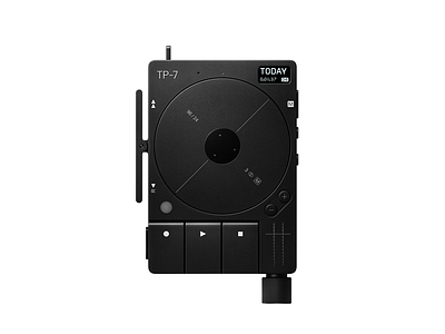 The TP-7 Recorder 3d 3d abstract work 3d art work 3d design 3d model 3d modelling 3d recorder 3d render 3d rendering 3d tech 3d visual design graphic design recorder design tech tp 7 recorder