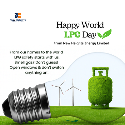 NEW HEIGHTS - LPG COMPANY PROMOTIONAL SOCIAL MEDIA DESIGNS graphic design lpg social media designs