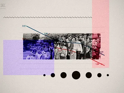 Spain and the baby boom article editorial illustration graphic design newsletter politics spain