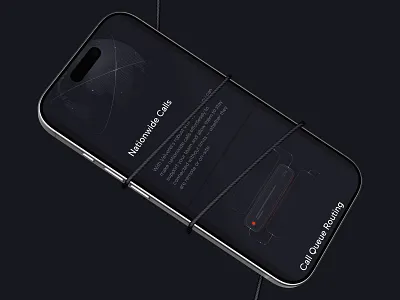 Next-Gen Telephony & Contact Center Platform clean design flat illustration interface mobile ui ux web website