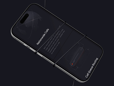 Next-Gen Telephony & Contact Center Platform clean design flat illustration interface mobile ui ux web website