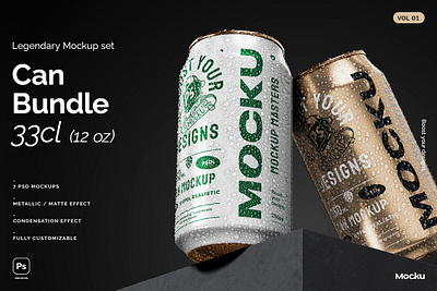 Can Bundle Mockups - 33cl 12oz beer can beer can mockup beer mockup can bundle mockups 33cl 12oz cerveza mockup label mockup mock up mockup bundle soda bottle soda can mockup soda drink
