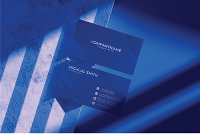 Stylish & Modern Luxury Business Card Design branding business card