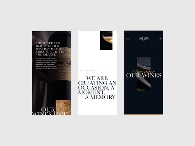 Rupert & Rothschild about page drinks website ecommerce food and drink graphic design images mobile responsive design script font shop page ui ui design ux web design website wine wine website