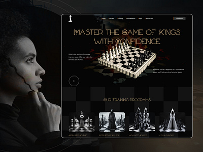 Chess Classes website adobe xd blog website business website digitaldesign figma ui design responsivewebdesign shopify uiux uiuxdesign userexperience uxresearch web app design webdesign webdevelopment webflow wix wordpress wordpressdevelopment wordpressplugins wordpressthemes