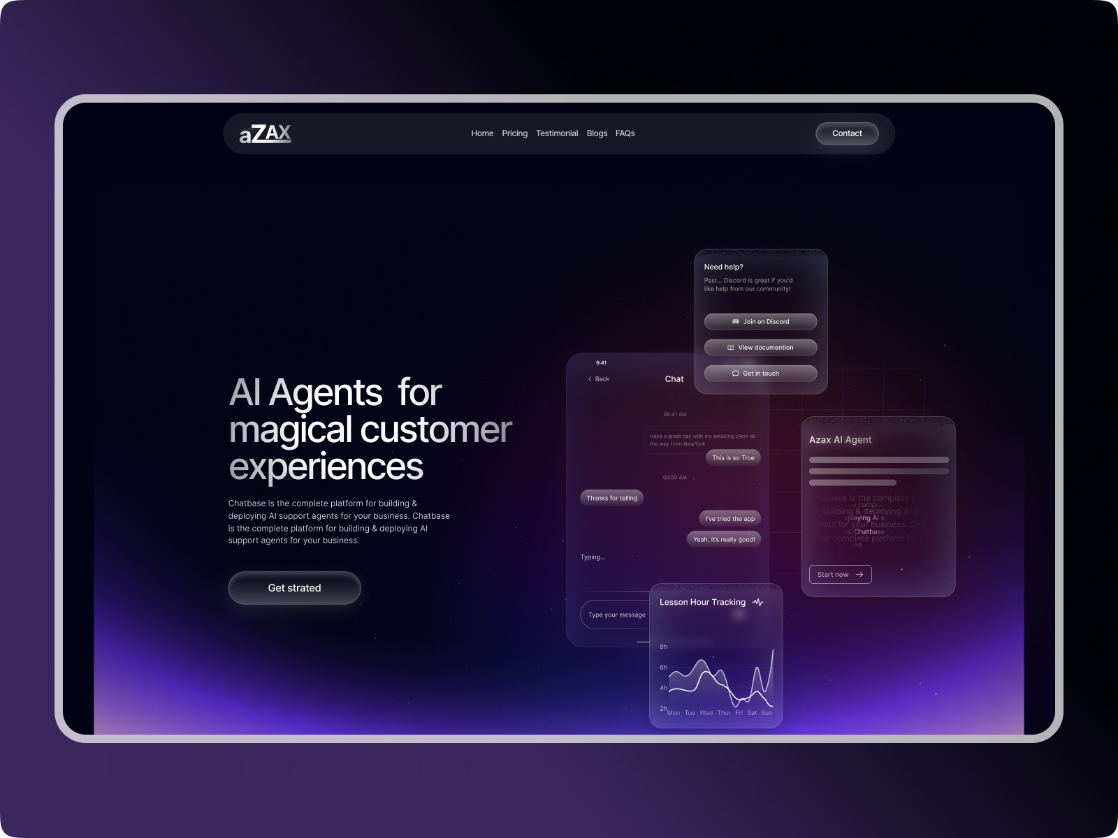 Azax AI — Multi-Purpose App/SaaS WordPress Theme agency theme drag and drop multipurpose theme responsive design saas website wordpress wordpress theme