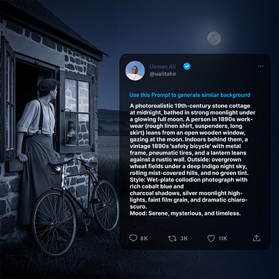 Blend of AI and Photoshop 19s century photograph ai and photoshop instagram ready backgrounds old vintage photography photoshop social media posters