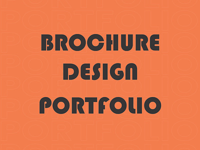 "Professional Brochure Design Showcase"