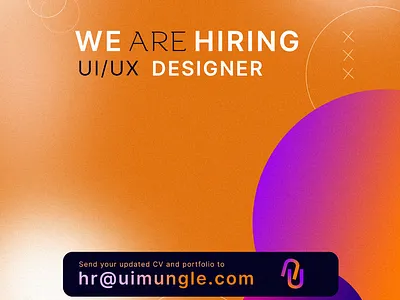 Hiring Alert Poster Design for An Agency adobephotosop branding graphic design hiring poster design ui agency ui ux hiring poster