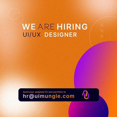 Hiring Alert Poster Design for An Agency adobephotosop branding graphic design hiring poster design ui agency ui ux hiring poster