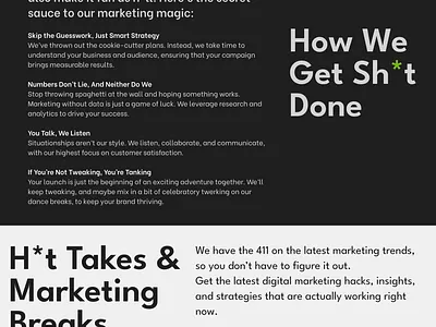 Digital Agency Landing Page agency creative digital figma landing one page ui