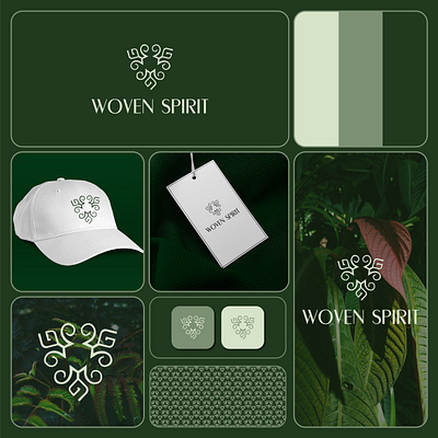 Woven Spirit 3d branding graphic design logo motion graphics
