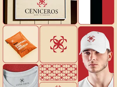 CENICEROS – Modern Branding & Identity Design instafashionista
