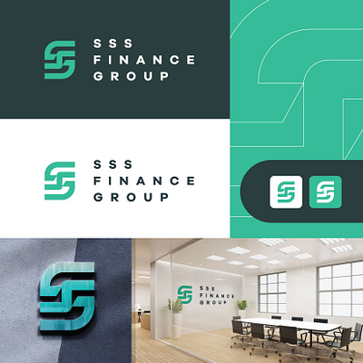 SSS Finance Group Unused Logo Design ahsan alvi alvi studio csg financial logo logo branding logo presentation s letter logo sc letter sg letter logo ss logo strategic branding