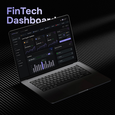 FinTech Dashboard Design app branding digital banking dashboard ebanking dashboard finance analytics dashboard finance dashboard ui financial interaction saas transactions web dashboard