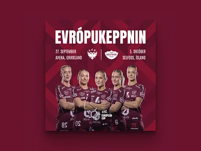 Social Media Ad | EHF European Cup
