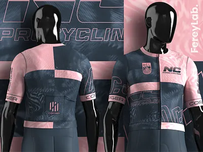 Aero Cycling Jersey // NC x DR.J cycling cycling jersey design fashion graphic design illustration jersey running sportswear ui