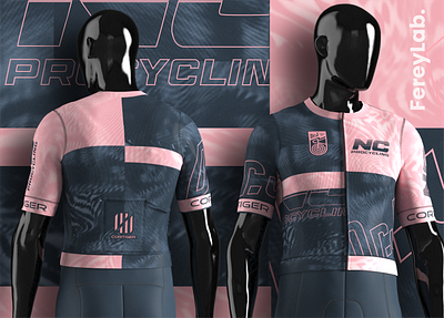 Aero Cycling Jersey // NC x DR.J cycling cycling jersey design fashion graphic design illustration jersey running sportswear ui