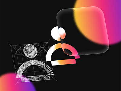 From Sketches to Icons: Instagram Icons Refresh design design studio digital art digital illustration graphic design icon design icons illustration illustrator instagram redesign ui