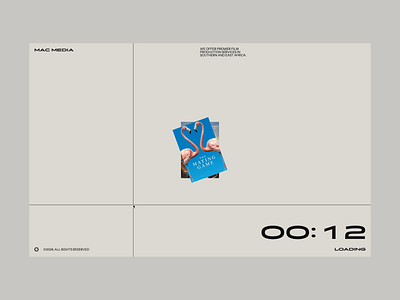 Mac Media animation cape town counter graphic design loading page malvah photography portfolio preloader south africa ui ux web design wildlife