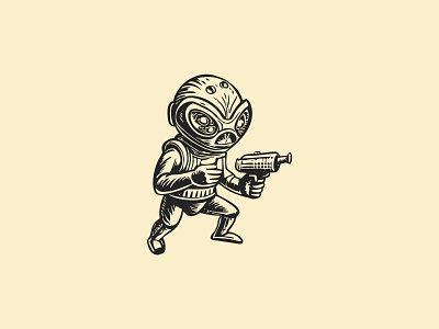 Vintage Alien Illustration Set alien cartoon character concept cosmic creature drawing extraterrestrial fantasy galaxy handdrawn illustration retro sci fi sketch space surreal ufo vintage weird