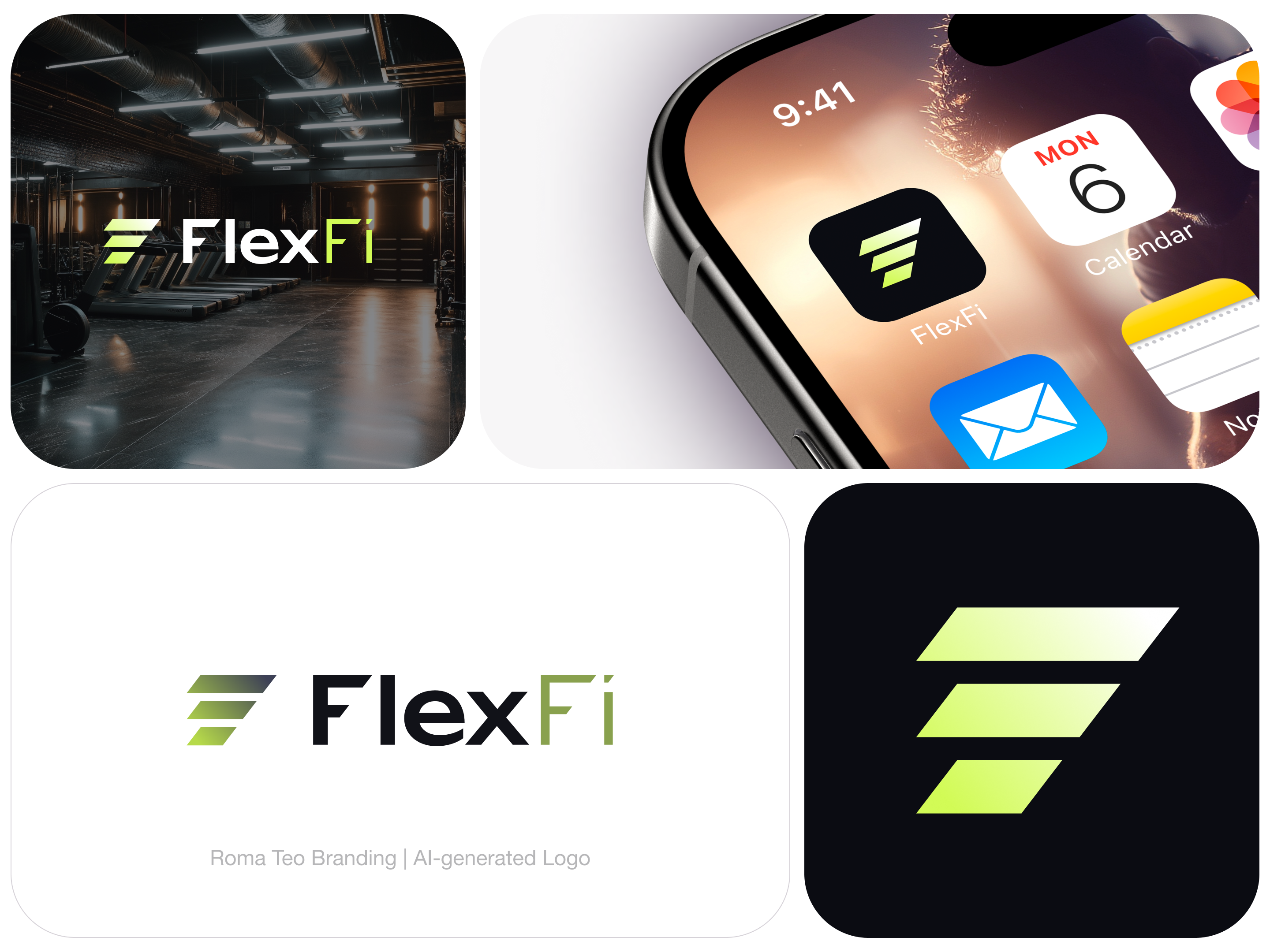 Logo design, fitness logo, crypto logo, web3 logo, AI logo ai app blockchain brand branding crypto design fitness gym icon illustration logo logotype sport web3 workout