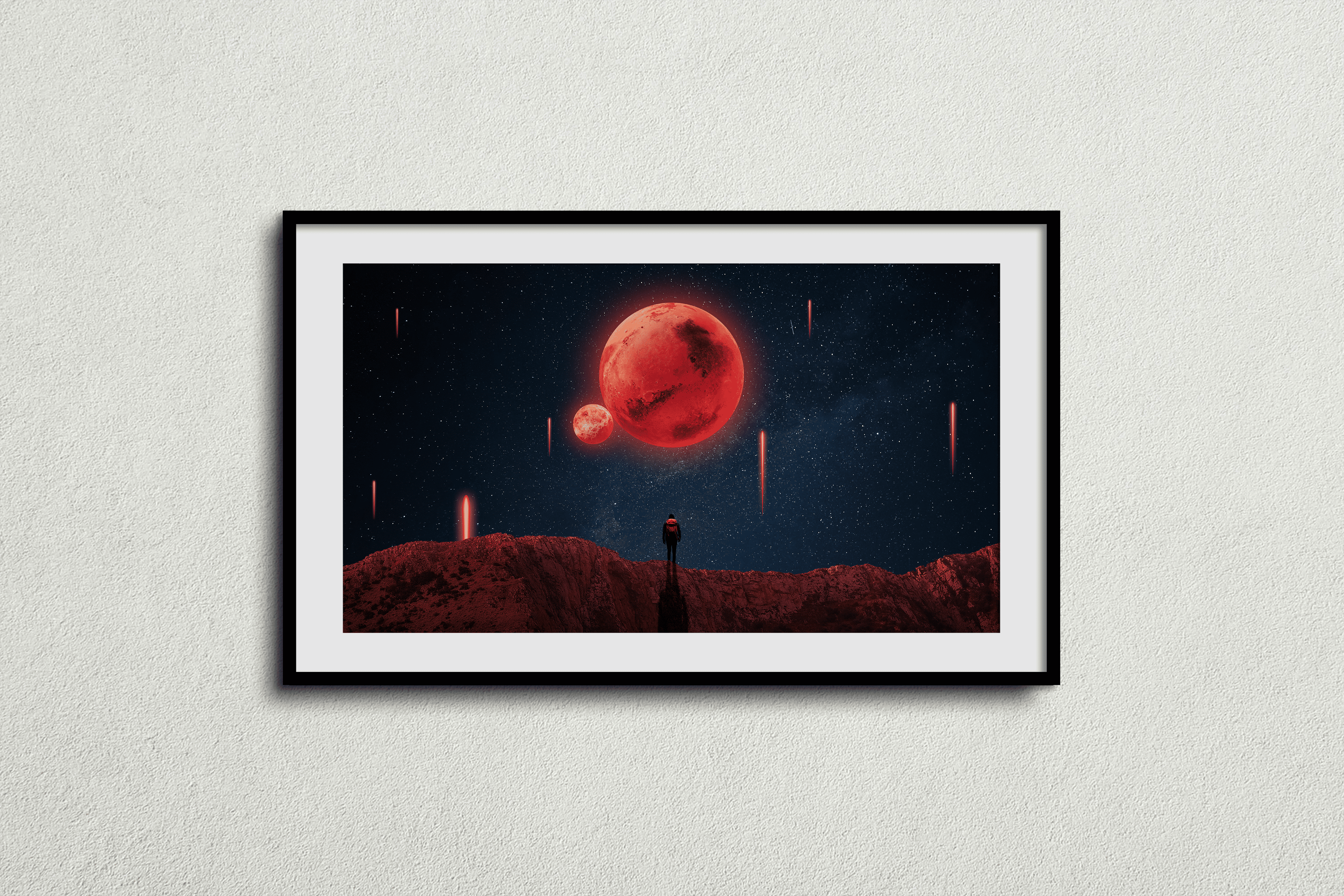 Example of Custom Space Digital Artwork