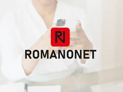 Logo design and guidelines - ROMANONET adobe photoshop branding design graphic design illustration logo typography vector