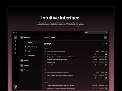 Web 3 features section ui