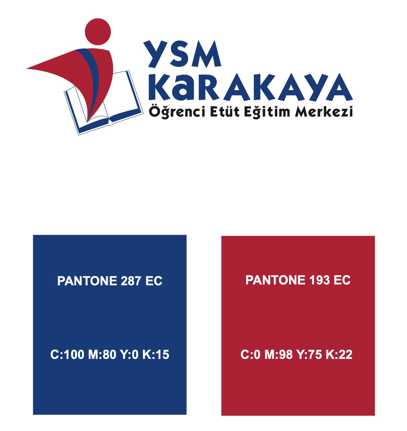 YSM KARAKAYA Logotype branding logo logotype