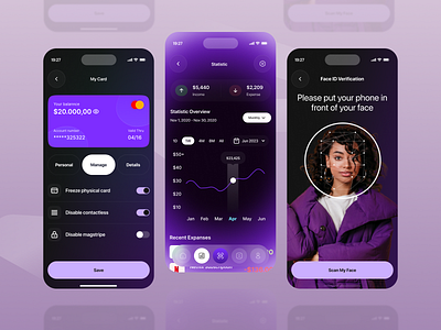 Finance mobile application ui design application banking blockchain clean ui crypto app cryptocurrency design digital wallet exchange finance finance ui fintech mobile app mobile ui modern ui payments ui ui designer ux wallet ui