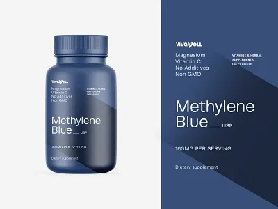 Supplement Packaging Design VivaWell bottle branding design graphic design identity illustration label logo package packaging supplement supplements wellness
