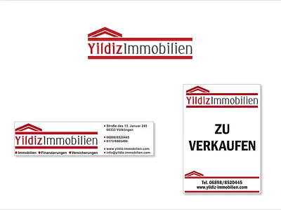 Yildiz Immobilien Logotype & Posters logo posters