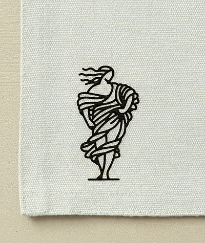 Renaissance beauty branding design graphic design icon illustration italy logo logo design luxory minimalist person premium renaissance silhouette vector venus woman
