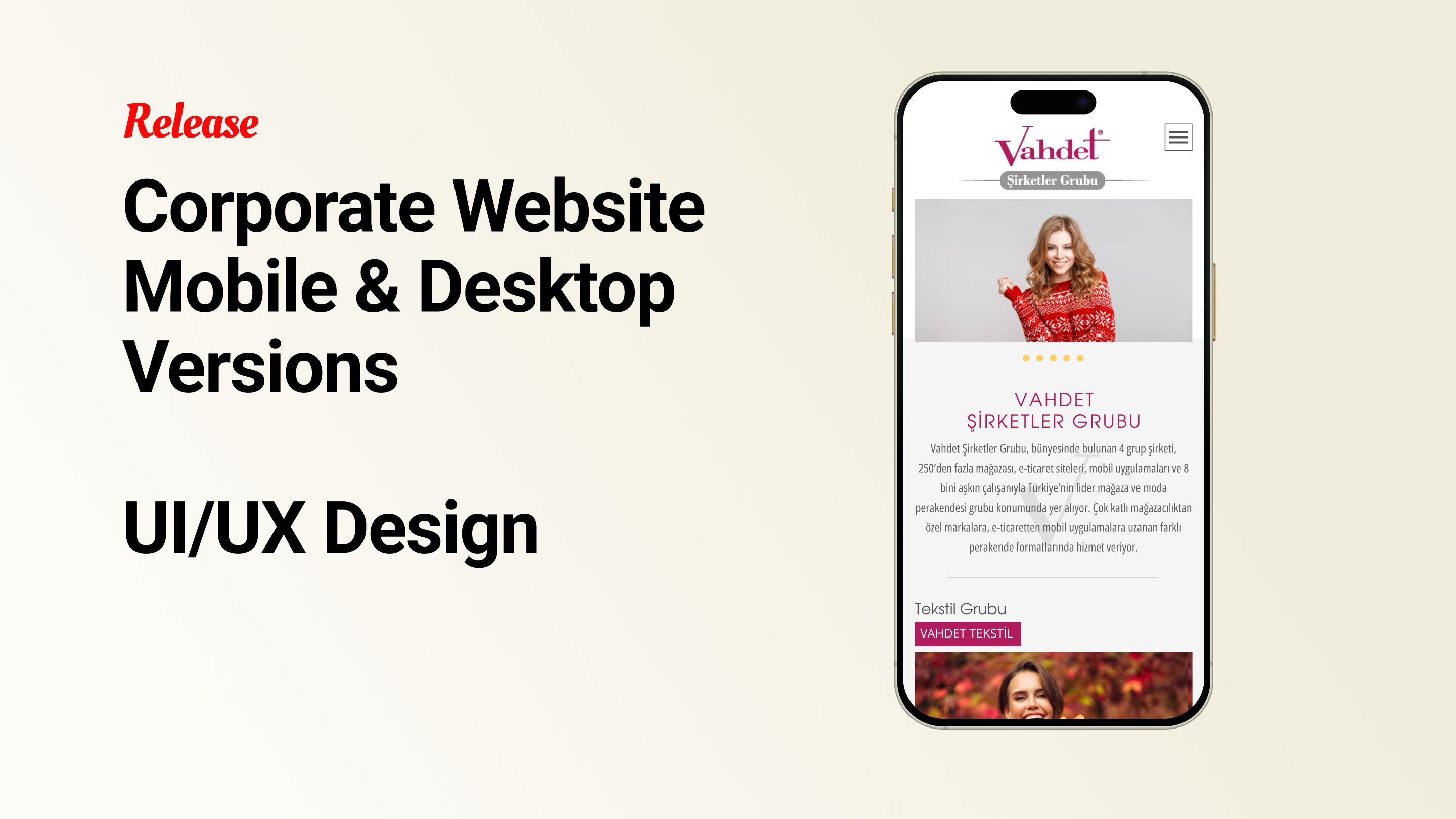 Vahdet Website Design figma website