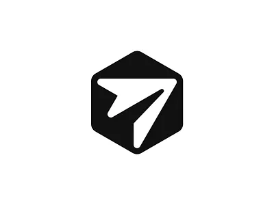 Paper Plane brand identity branding email identity logo mail mark negative space paper paper plane plane symbol visual identity