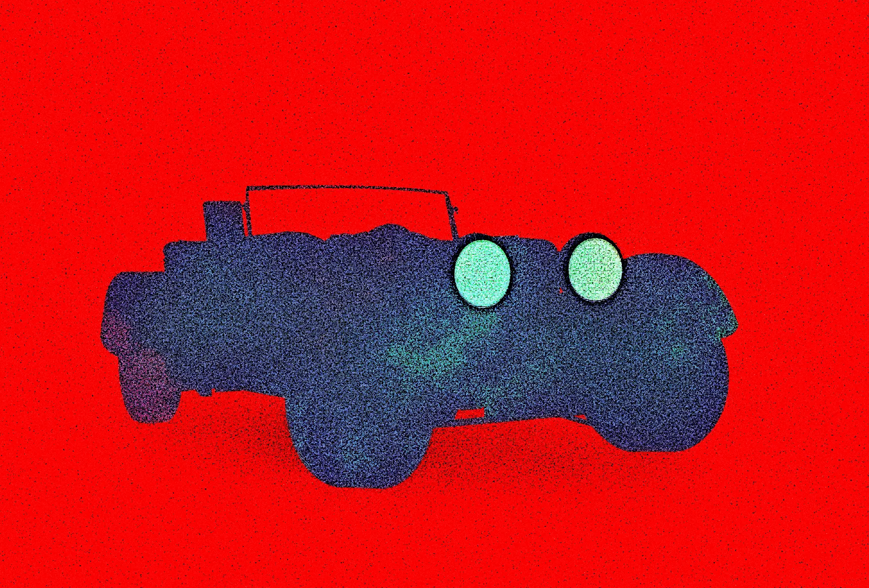 Stealth Panther automobile doodle illustration noise panther shunte88 vector