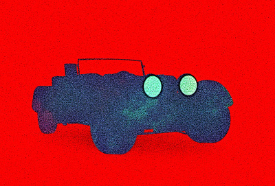 Stealth Panther automobile doodle illustration noise panther shunte88 vector