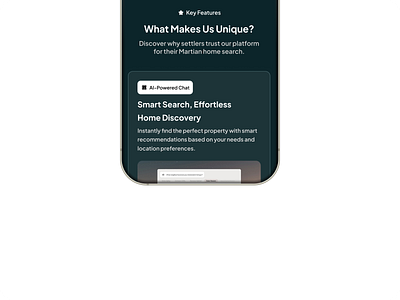 AI Real Estate aidrivenux airealestateapp cosmicuxdesign futurehousingui futuristicux martianlivingdesign nextplanetdesign smarthomediscovery smartmatchux spaceageliving sustainablehousingui ui user experience ux