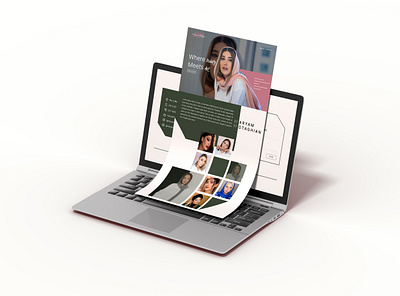Personal Branding Website | Makeup Artist branding graphic design landing page makeup artist modern design personal branding portfolio design ui ui design us design web design
