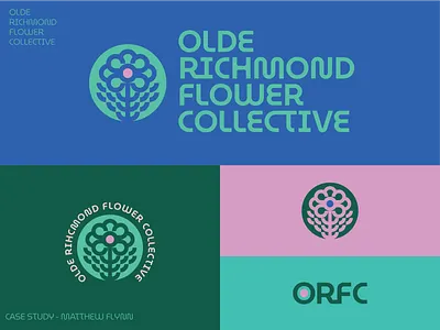 Olde Richmond Flower Collective blue brand flower green philadelphia pink