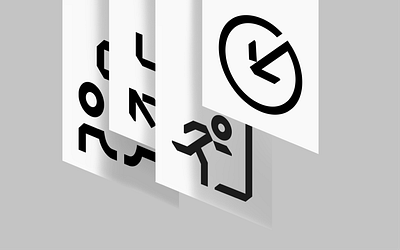 Arabic Pictogram branding icon pictogram presentation signage typography wayfinding