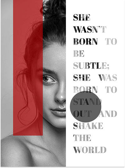 ✨ She Wasn’t Born to Be Subtle ✨