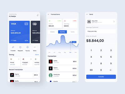 Finance Mobile App design exploration finance mobile app ui visual wallet