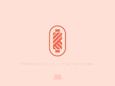 Thread & Form – A Minimal Stitch: A clean, modern logo concept brandidentity cleandesign craftlogo embroiderylogo fabricbrand fashionlogo handmadebrand icondesign logoconcept minimaldesign minimalistlogo needleandthread sewingbrand sewinglogo simplelogo stitchlogo tailorlogo textiledesign threadlogo