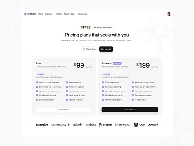 Pricing plans — Untitled UI plans pricing cards pricing page pricing plans web design