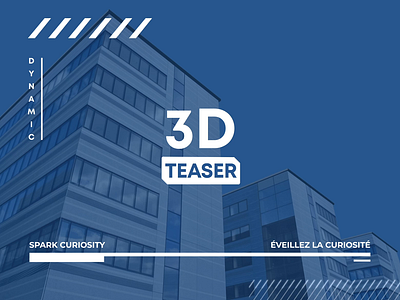 Teaser Animation 3d animation branding design graphic design illustration logo motion designer france motion graphics
