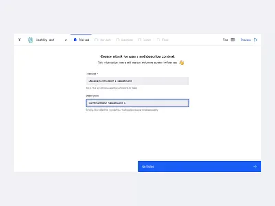 Publication for Usability Testing