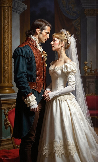 Yuletide Pagan Handfasting Ceremony cover art work graphic design historical romance regency yuleide