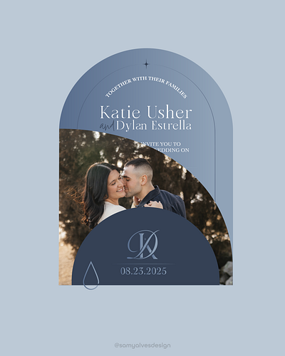 Wedding Identity Design brand identity branding graphic design invitation logo monogram print design samyalves wedding